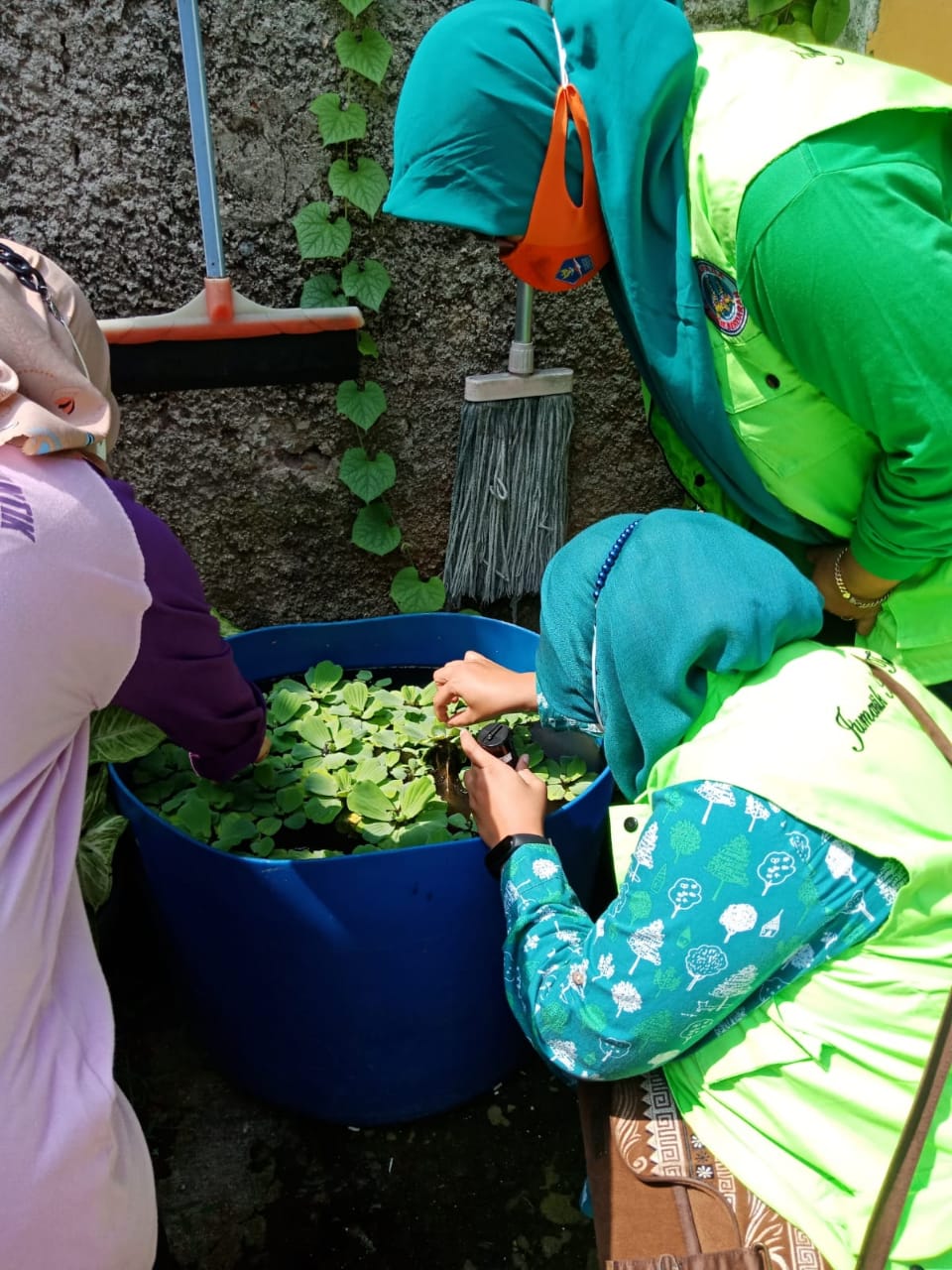 00 Grebek Jentik perdana Jumantik Benda Baru di masa Pandemi Covid 19