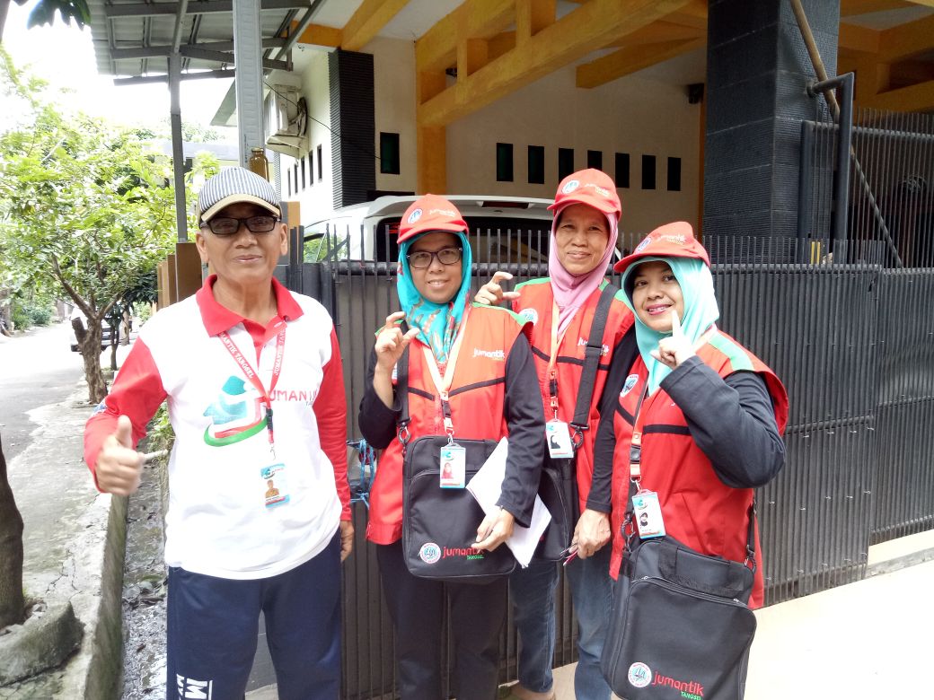 Team jumantik Rt 0113 Pondok Benda Pmlg 1