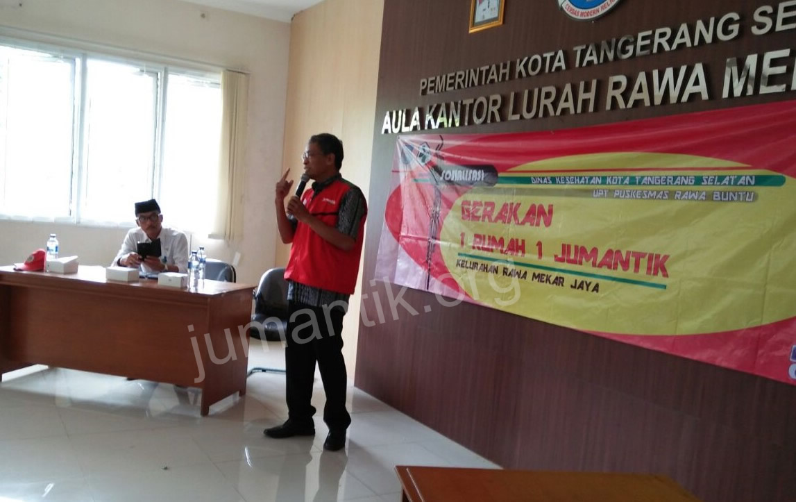 Kepak Jumantik Kecamatan Serpong di mulai dari Rawa Mekar Jaya3