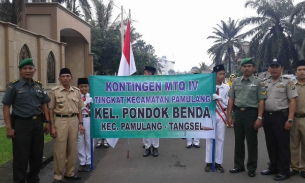 Parade Jumantiker Kelurahan Benda Baru 