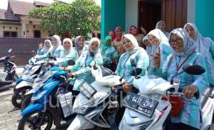 Grebeg Jentik kader jumantik menyapa RW 04 Pondok Pucung