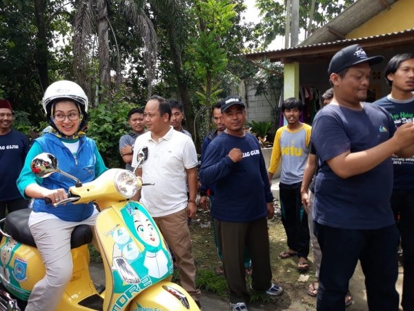 Sidak Airin walikota tangsel