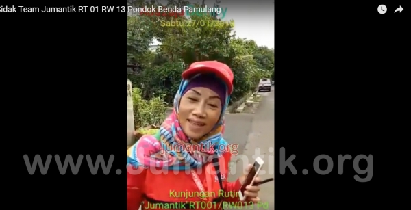 Sidak Team Jumantiker RT 01 Rw 13 Pondok Benda